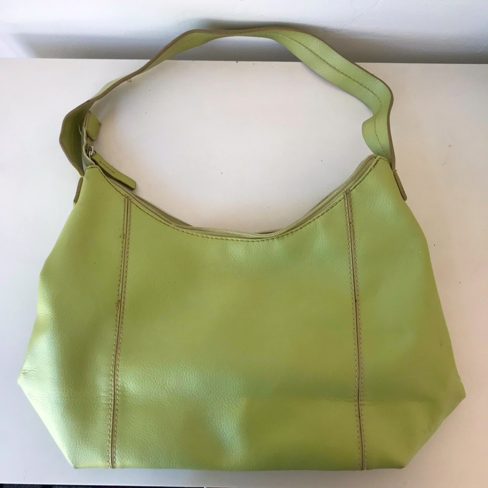 Y2K Spring Green Liz Claiborne Shoulder Bag